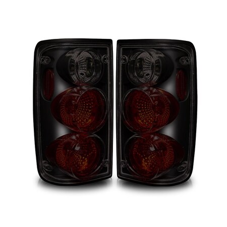 Winjet Altezza Tail Lights - Black / Smoke CTWJ-0045-BS